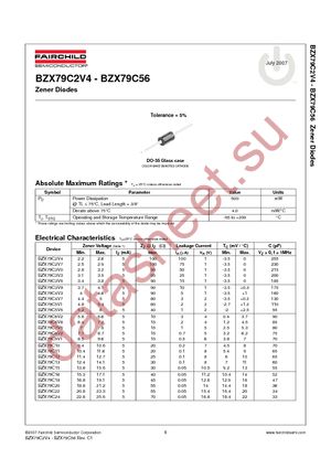 BZX79C10 datasheet  